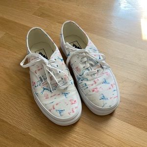 Lace Up Tie Dye Vans